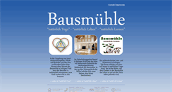 Desktop Screenshot of bausmuehle.de